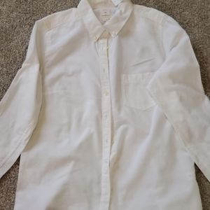 NWT GAP white button up